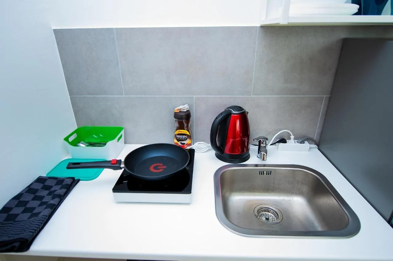 Guest house Prime Living Apartments Kueche Netflix Nuremberg